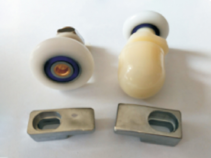 L007 Single & Single Sliding Glass Shower Door Rollers