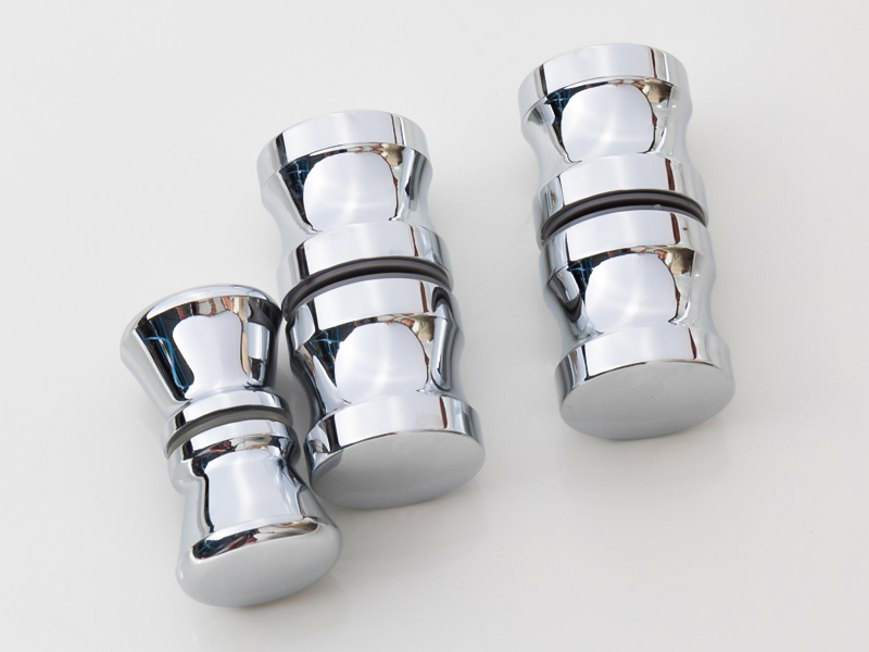 1H Bathroom Glass Porta Plastic Round Palpate