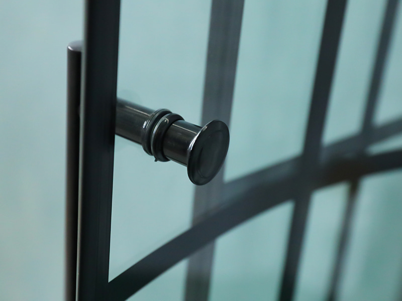 SE Arcus Shape Tempered Glass Bathroom Double Sliding Shower Closure SE Arcus Shape Tempered Glass Bathroom Double Sliding Shower Closure