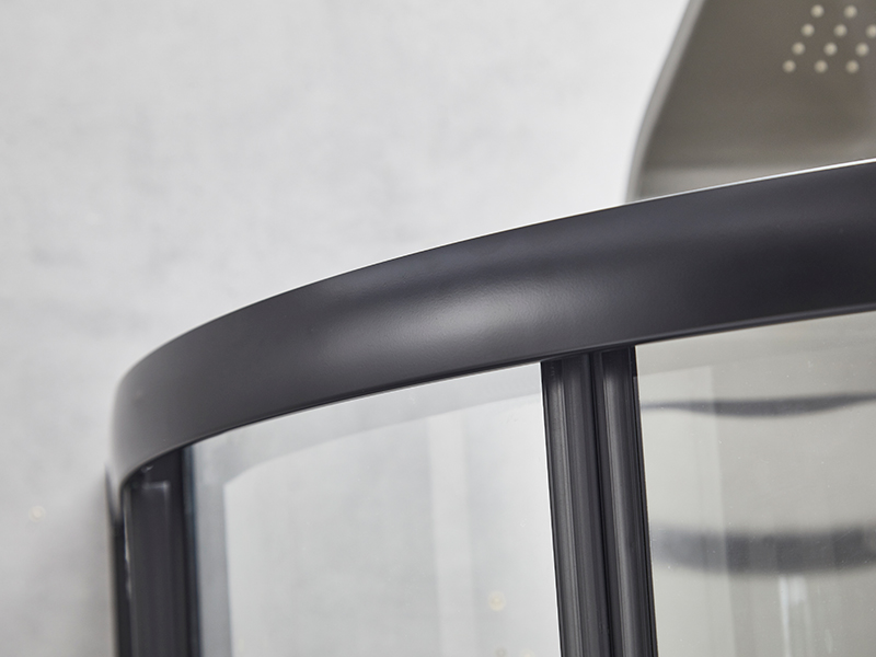 SE Imber clausura illapsum, Serenum Vitrum Temperatum, Aluminium Nigrum Profile, Duplex Foramina Palpate, Sine Tray SE Imber clausura illapsum, Serenum Vitrum Temperatum, Aluminium Nigrum Profile, Duplex Foramina Palpate, Sine Tray